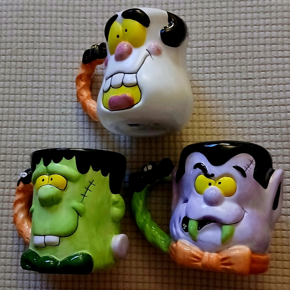 Halloween 🎃 Three Mug SET 🎃 By JCP Home